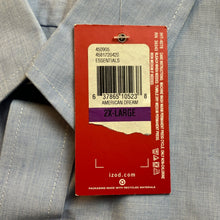 Load image into Gallery viewer, IZOD Shirt Mens Extra Large Preppy Academia Button Down Career Office NEW NWT
