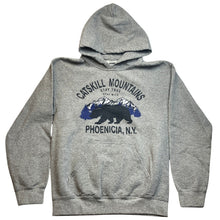 Load image into Gallery viewer, Catskill Mountains Hoodie Mens Small Phoenicia NY Pull Over AOP Graphic
