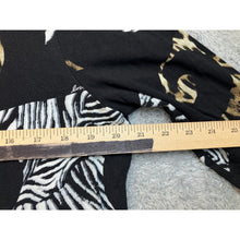 Load image into Gallery viewer, Chicos Women Mixed Animal Print Leopard Zebra Long Sleeve Scoop Neck Top Size 2
