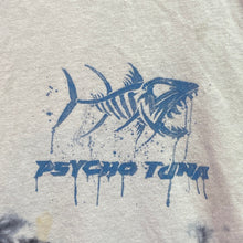 Load image into Gallery viewer, Psycho Tuna Shirt Mens Medium Tie-Dye Spell Out Grunge Surf Coastal Streetwear
