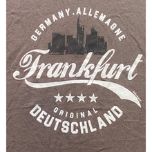 Load image into Gallery viewer, Frankfurt Germany Shirt Mens Large Script Spell Out Travel Vacation Streetwear
