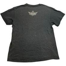 Load image into Gallery viewer, Nintendo Shirt Mens Medium Legend of Zelda Logo Swords Grunge Everyday Gaming
