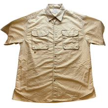 Load image into Gallery viewer, Columbia Shirt Mens Extra Large Fishing Button Up Outdoor Performance Beige
