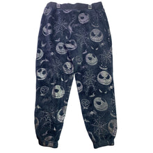 Load image into Gallery viewer, The Nightmare Before Christmas Joggers Womens Large AOP Metallic Sleep Lounge

