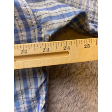 Load image into Gallery viewer, Patagonia Shirt Mens Medium Plaid Button Up Sear Sucker Preppy Academia Outdoor
