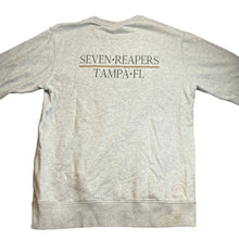 Load image into Gallery viewer, AS Colour Sweatshirt Mens Large Seven Reapers Tampa FL Scythe Moon Pull Over
