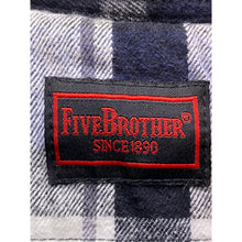 Load image into Gallery viewer, Five Brother Shirt Mens Extra Large Tall Oversize Flannel Plaid 1/4 Zip Pullover
