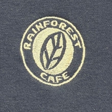 Load image into Gallery viewer, Rainforest Cafe Shirt Mens 2XL Navy Blue Grunge Streetwear Chore Logo Everyday
