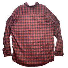 Load image into Gallery viewer, Swiss Tech Shirt Mens Extra Large Red Plaid Snap Front Performance Workwear
