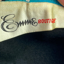Load image into Gallery viewer, Vintage Emme Boutique Hat Womens Black Velvet Cloche Pillbox Church Mod Fashion

