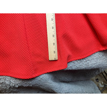 Load image into Gallery viewer, Red Textured Waffle Knit Cutout Back Fit and Flare Sleeveless Party Dress
