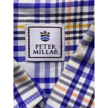 Load image into Gallery viewer, Peter Millar Shirt Mens Large Plaid Button Down Long Sleeve Academia Preppy
