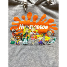 Load image into Gallery viewer, VTG Nickelodeon Sweatshirt Adult Large Gray Rugrats Hey Arnold Hoodie Sweater
