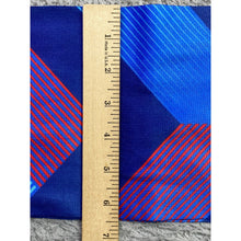 Load image into Gallery viewer, FIFA World Cup Scarf 2025 Volunteer Blue Red Geometric Soccer Souvenir Oeko Tek
