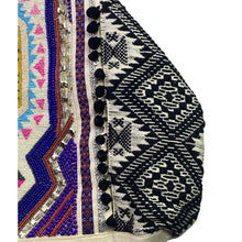 Load image into Gallery viewer, America &amp; Beyond Shoulder Beaded Bag Purse Tribal Boho AOP Canvas Tote Magnetic
