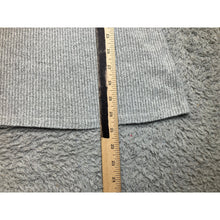 Load image into Gallery viewer, Womens Heather Grey Ribbed Knit Tank Top Sleeveless Scoop Neck Casual Basic L
