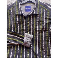 Load image into Gallery viewer, Tommy Bahama Shirt Mens Extra Large Button Down Shirt Striped Long Sleeve
