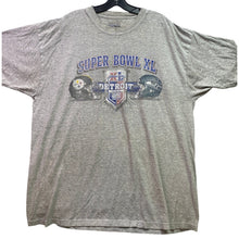 Load image into Gallery viewer, VTG Super Bowl XL Shirt Mens Extra Large 2006 Steelers Seahawks NFL Football

