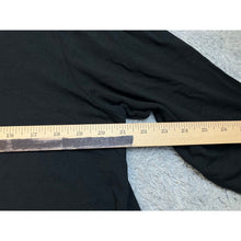 Load image into Gallery viewer, J. Jill Wearever Black 3/4 Sleeve Scoop Neck Top XL Petite Rayon Stretch Tunic
