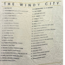 Load image into Gallery viewer, Vtg 1992 Chicago Shirt Mens Extra Large AOP Spellout Grunge Single Stitch
