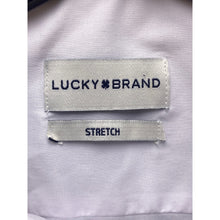 Load image into Gallery viewer, Lucky Brand Shirt Mens Medium Dress Slim Fit Stretch Preppy Button Down White
