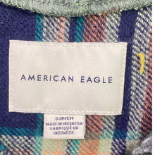 Load image into Gallery viewer, American Eagle Shirt Womens Small Oversized Gruge Distressed Hooded Streetwear

