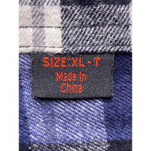 Load image into Gallery viewer, Five Brother Shirt Mens Extra Large Tall Oversize Flannel Plaid 1/4 Zip Pullover
