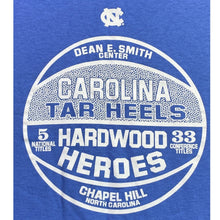 Load image into Gallery viewer, UNC Tar Heels Shirt Mens Medium Hardwood Heroes Basketball Athleisure  AOP

