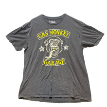 Load image into Gallery viewer, Gas Monkey Garage Shirt Adult Extra Large Gray Dallas Texas Streetwear Biker Men
