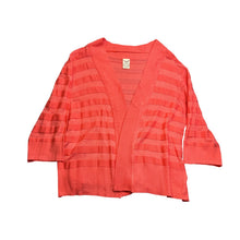 Load image into Gallery viewer, Faded Glory Sweater Womens 2XL Orange Cardigan Mature Office Professional
