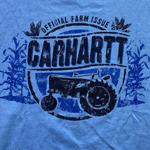 Load image into Gallery viewer, Carhartt Shirt Girls 6 Farm Tractor Spell Out Logo Country
