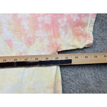 Load image into Gallery viewer, Old Row Colortone Mens Tie Dye Graphic T-Shirt Pink Yellow Large Short Sleeve
