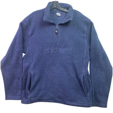 Load image into Gallery viewer, Old Navy Womens Extra Large Fleece Pullover Quarter Zip Spell Out Outdoors
