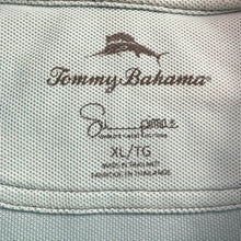 Load image into Gallery viewer, Tommy Bahama Shirt Mens Extra Large Light Blue Polo Performance Beachy Coastal
