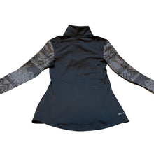 Load image into Gallery viewer, Nike Shirt Womens Medium Athletic Dri Fit Geometric Athleisure Full Zip
