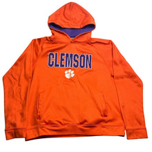 Load image into Gallery viewer, Clemson Tigers Hoodie Boys Large Spell Out Pull Over Athleisure College Preppy
