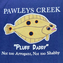 Load image into Gallery viewer, Pawleys Creek Shirt Mens Large Fishing Spell Out AOP Athleisure Streetwear
