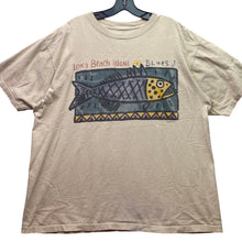 Load image into Gallery viewer, Vintage Long Beach Island Shirt Mens Extra Large Fishing Spell Out Grunge 90's

