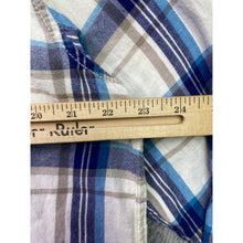 Load image into Gallery viewer, True Grit Shirt Mens Large Flannel Plaid Preppy Academia Career Country Chore
