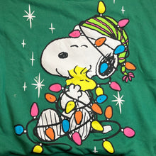 Load image into Gallery viewer, Peanuts Snoopy Woodstock Sweater Womens 3XL AOP Christmas Festival Pull Over
