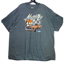 Load image into Gallery viewer, Ford Mustang Shirt Mens Extra Large AOP Spell Out Grunge Athleisure Racing
