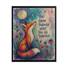 Load image into Gallery viewer, Inspirational Fox Quote Art Print | Growth &amp; Resilience Wall Decor

