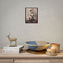 Load image into Gallery viewer, Stay Curious, Keep Growing – Whimsical Inspirational Wall Art
