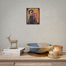 Load image into Gallery viewer, Gothic Pink Hair Girl Art Print – "Your Story Isn't Over—The Best Part Is Still Ahead" Hopeful Quote Wall Decor
