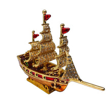 Load image into Gallery viewer, Red Sail Boat Jewelry Case  (MINIMUM OF 2)
