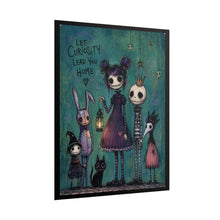 Load image into Gallery viewer, The Curious Little Wanderers — Creepy Cute Fantasy Poster
