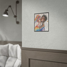Load image into Gallery viewer, "The World Needs Your True Colors" Pride Wall Art | Queer Romance Print
