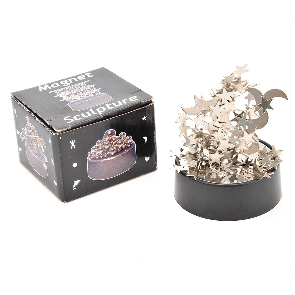 Magnetic Desktop Sculpture (Moons And Stars) (available for purchase in increments of 1)
