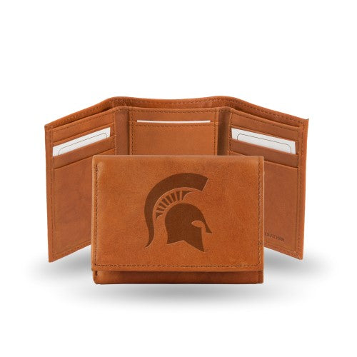 MICHIGAN STATE SPARTANS GENUINE LEATHER WALLET