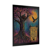 Load image into Gallery viewer, Rolled Poster — 'Not Every Snake Sheds Its Skin' Tree Art Print
